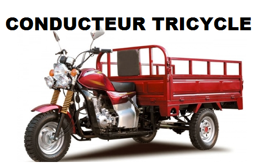 CONDUCTEUR DE TRICYCLE